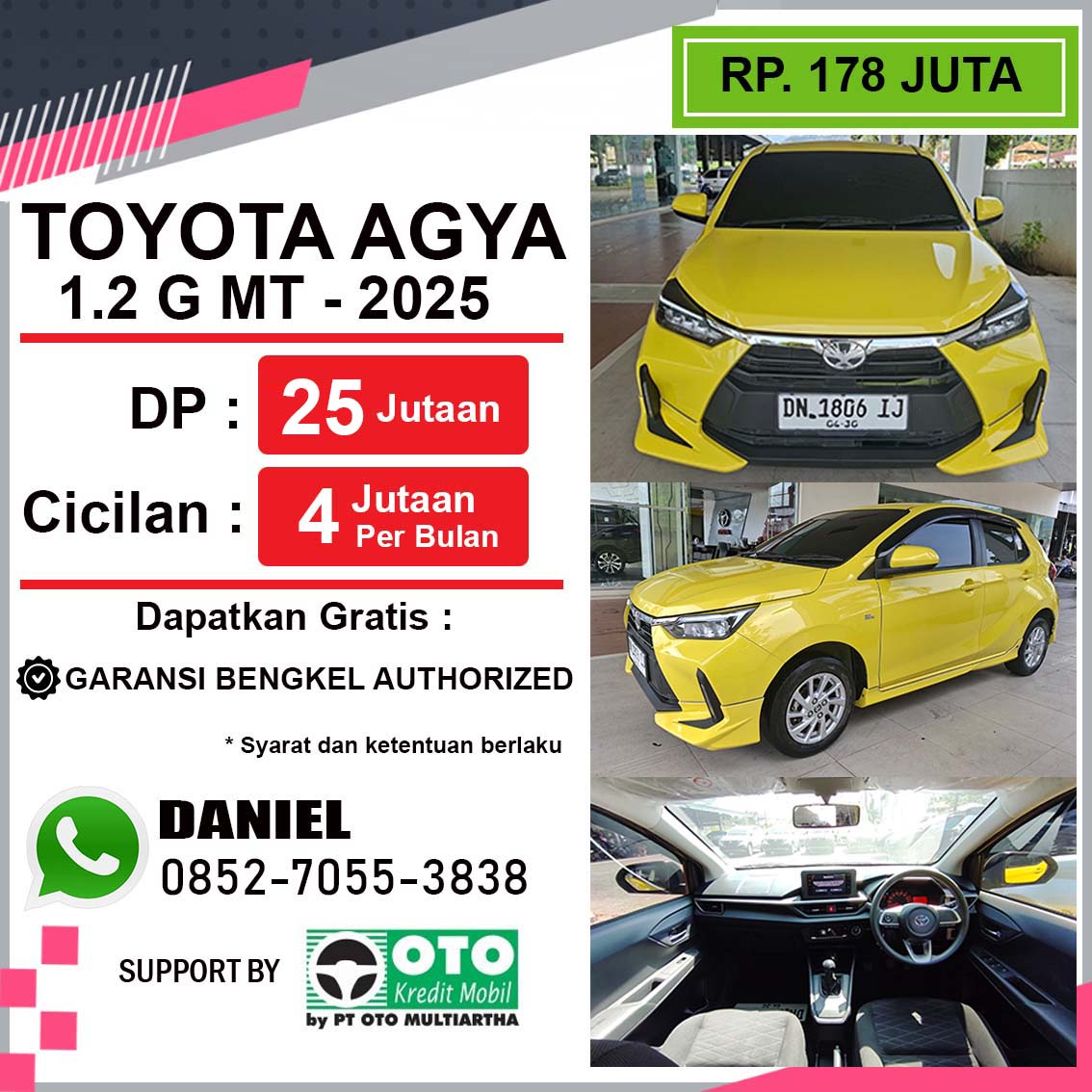 AGYA 1.2 G MT 2025