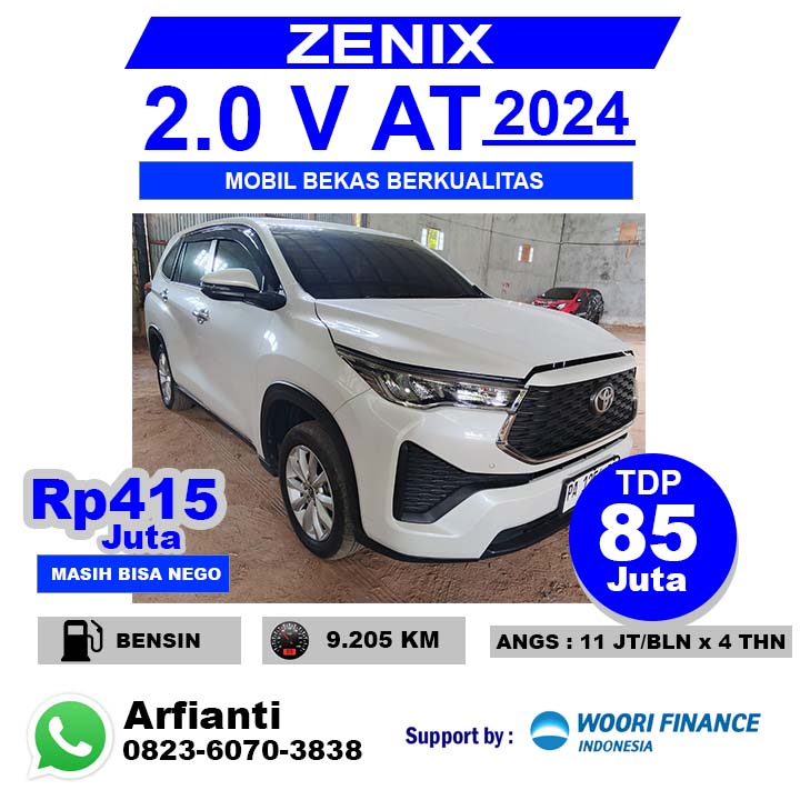 TOYOTA INNOVA ZENIX 2.0 V CVT 2024