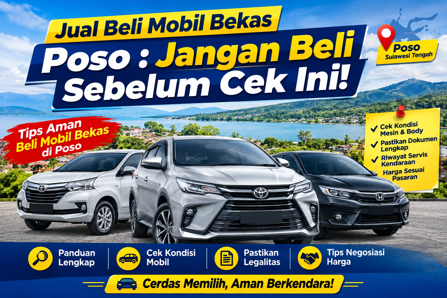 Jual Beli Mobil Bekas Poso : Jangan Beli Sebelum Cek Ini