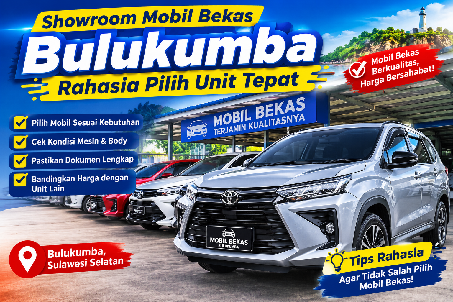 Showroom Mobil Bekas Bulukumba : Rahasia Pilih Unit Tepat