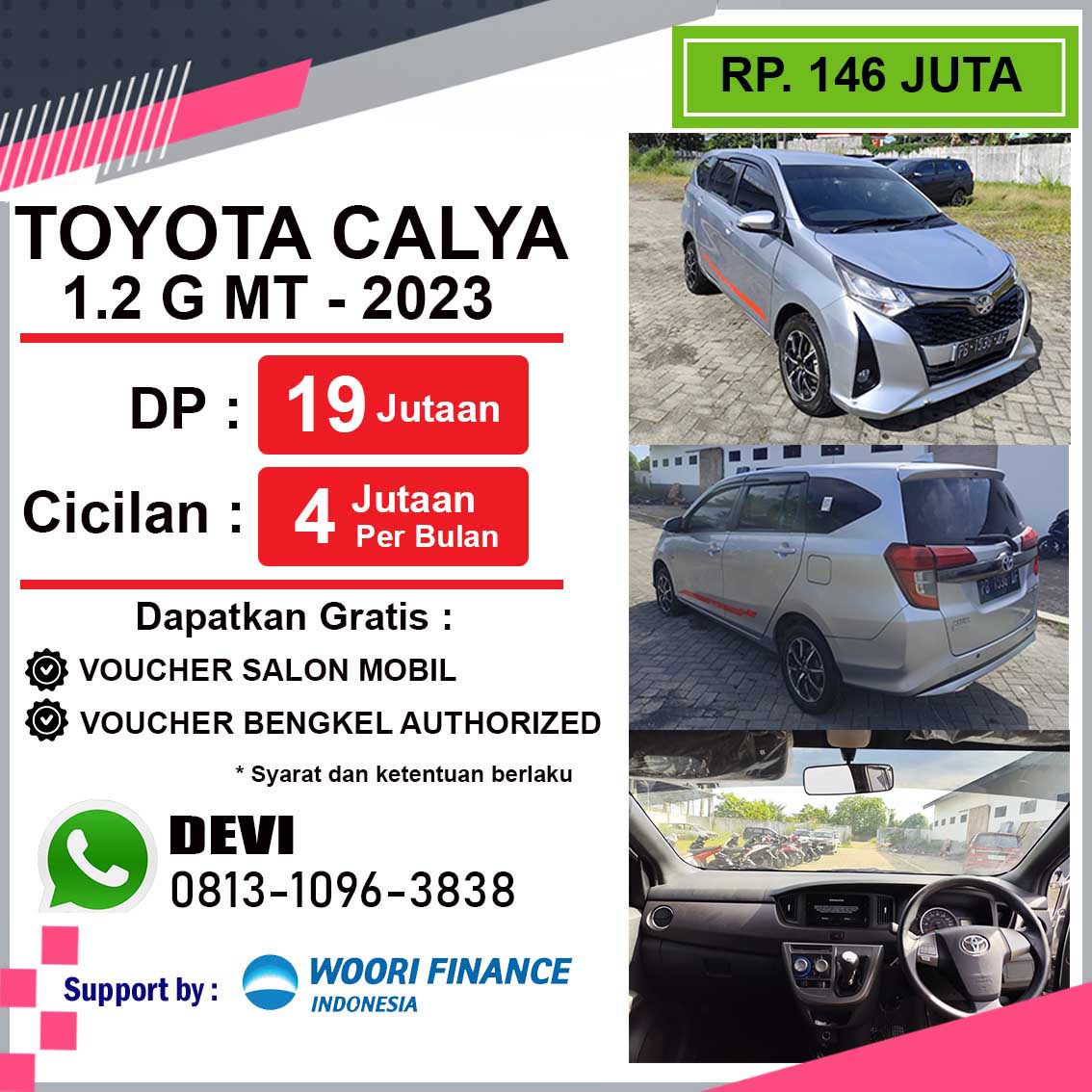 CALYA 1.2 G M/T SILVER METALLIC 2023 MANUAL