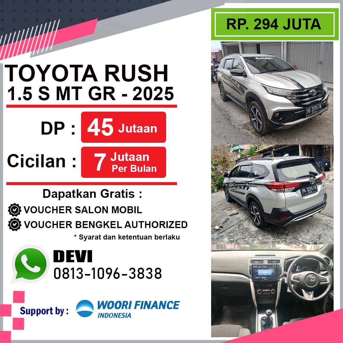 RUSH 1.5 S M/T GR 2025